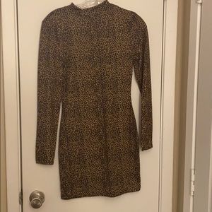 Leopard print dress